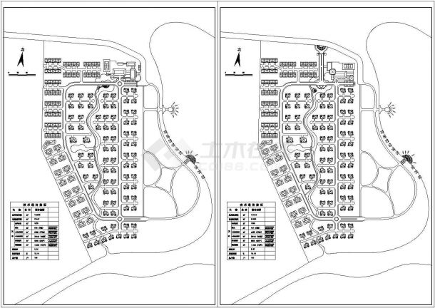太平湖别墅区规划方案（124610平米 186户）-图一
