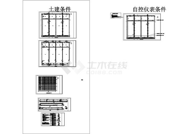 【某地】工业园区5万吨污水处理厂设计图-图二