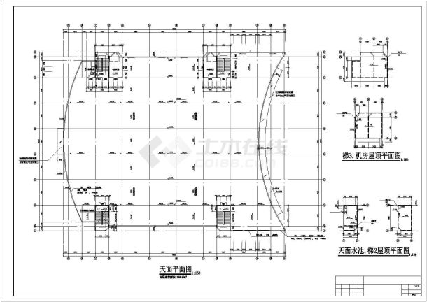 龙归商贸城建筑结构施工全套方案设计图-图二