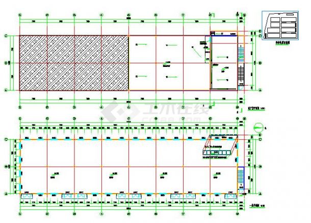 地下室带水泵房建筑图（附属用房 ）-图一