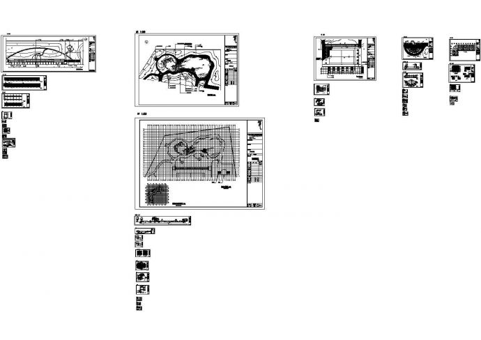 某城市广场全套景观绿化设计cad施工图（含设计说明，含结构设计）_图1