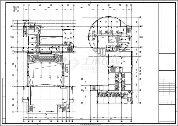 中央空调系统设计全套cad施工详图图纸-图二
