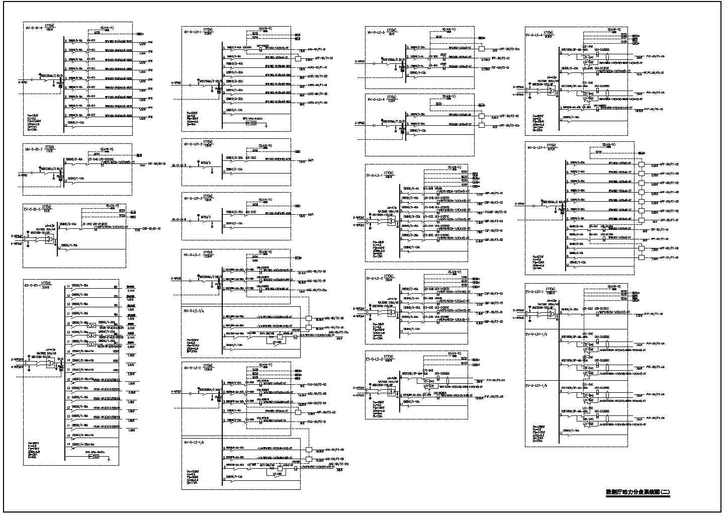某著名歌剧院建筑电气系统设计图（全集）