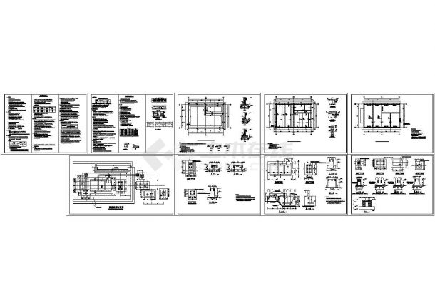 工厂锅炉房设计施工图（详细做法）-图一
