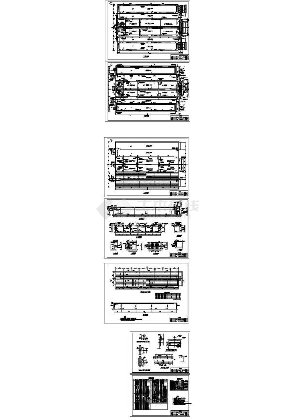 3万t/d城镇生活污水处理AAO生化池全套工艺图-图一