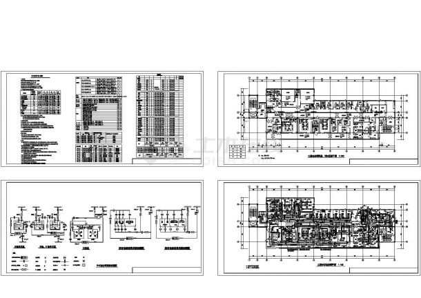 某医院手术室空调通风系统设计施工图（含洁净设计）-图一