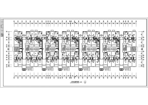 某高层住宅楼整套中央空调cad施工设计详图-图二