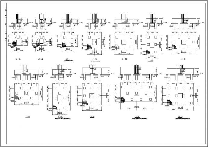 某地地上框架生产综合楼结构设计图_图1