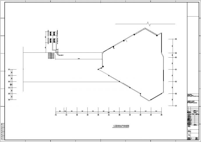 某营业大厅变频多联空调整套设计施工详情图纸_图1