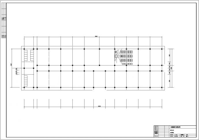 框架结构五层教学楼建筑结构施工图纸（全套）_图1