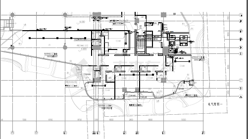 某地酒店中餐厅建筑电气设计图（全套）-图二