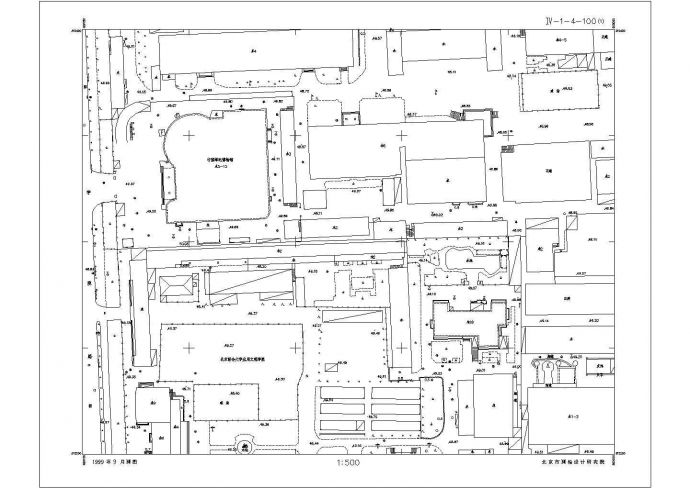 某联大应用文理学院教学楼及学生公寓方案建筑设计图纸_图1