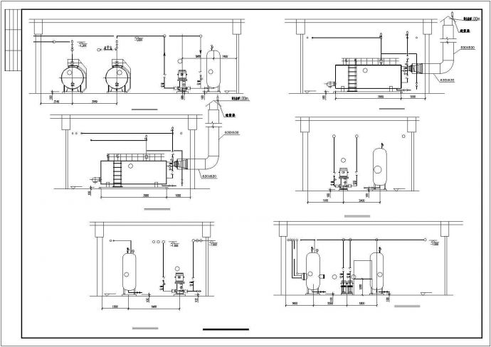 某7层综合楼空调CAD设计施工图全套_图1