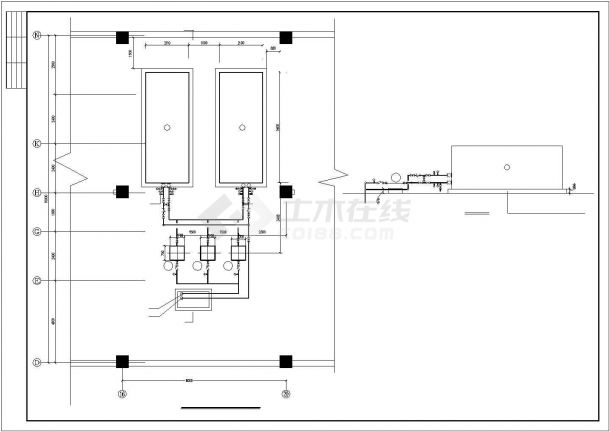 某7层综合楼空调CAD设计施工图全套-图二
