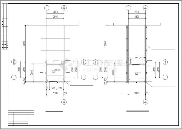 钢结构观光电梯井道施工图（全套）-图一