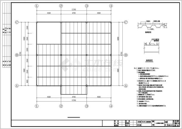 14米x12米二层钢结构别墅设计图（全套）-图二