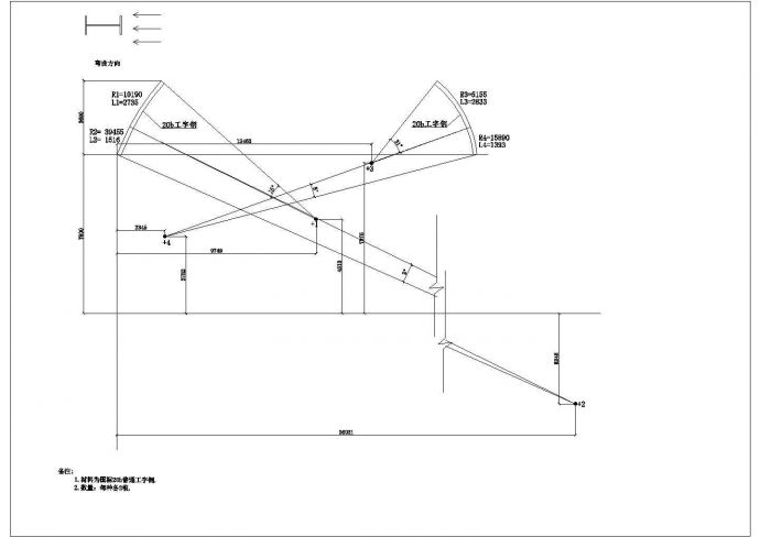 综合楼钢结构幕墙工程的完整cad施工设计图纸 _图1