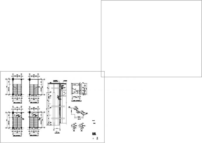 某小学风雨操场结构设计图（含设计说明）_图1