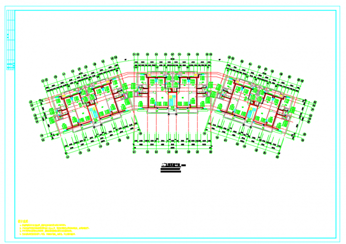 某地花园小区五层住宅采暖设计施工图_图1