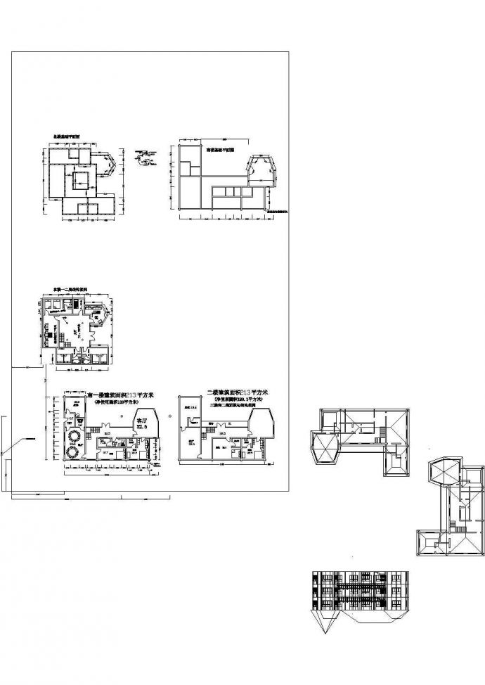 别墅设计图_图1