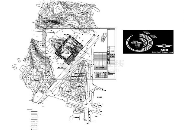四川某政务中心建筑设计施工图（含设计说明、计算报告书等）-图二