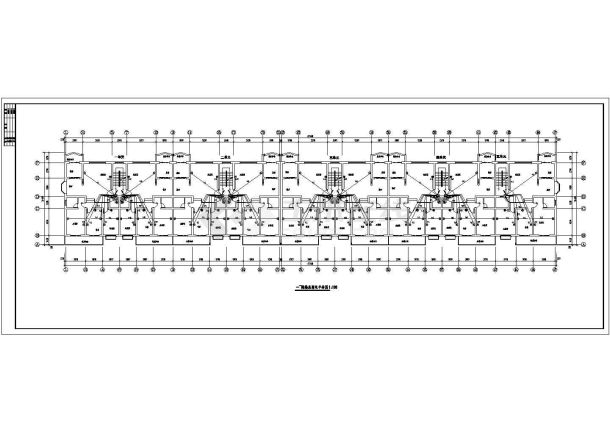 经典多层住宅电气设计CAD施工图-图一