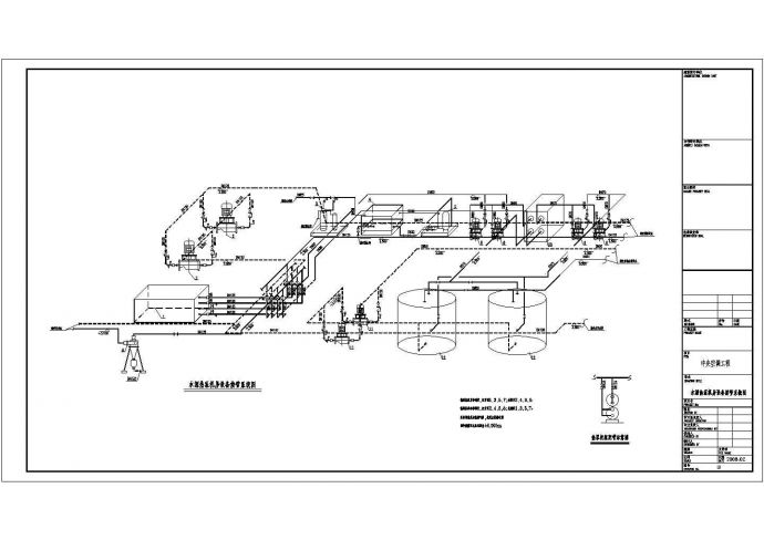 某宾馆中央空调机房暖通CAD设计施工图_图1