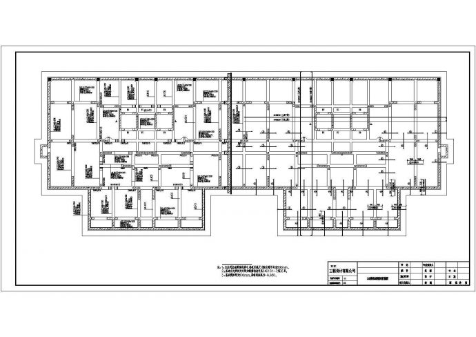 某地下两层储藏室地上18层剪力墙结构设计图_图1