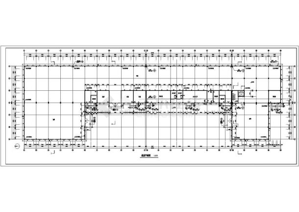 某2层框架厂房结构设计图纸（含设计说明）-图一