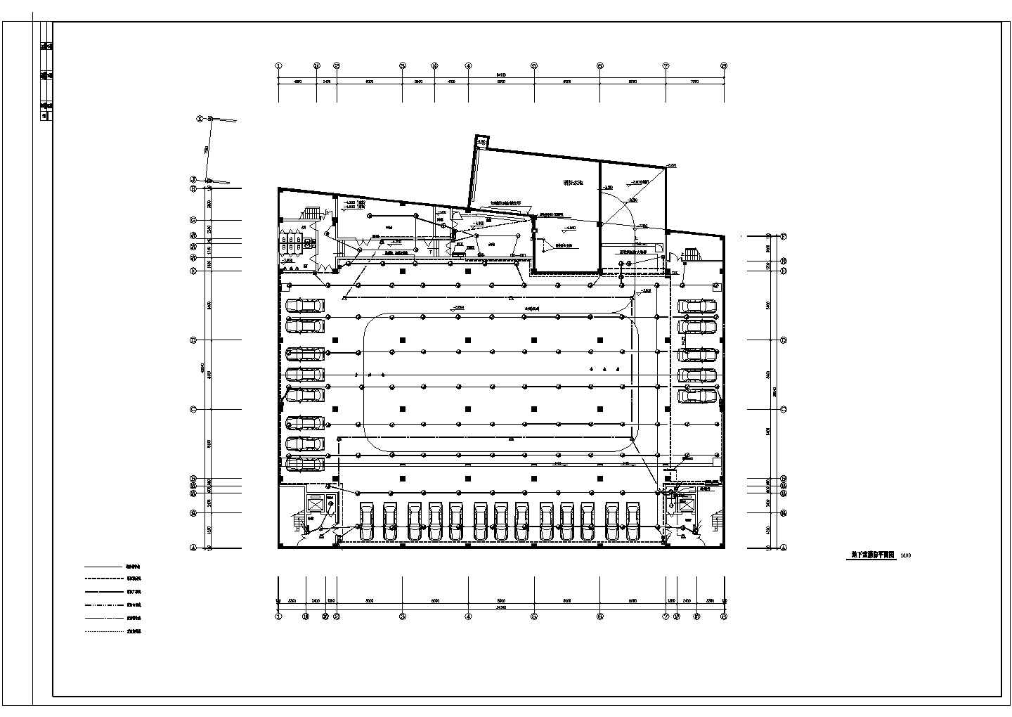 某商场电气系统设计方案及施工全套CAD图纸