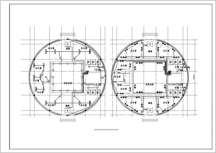 比较实用的三层办公楼电气设计图 （含设计说明）_图1