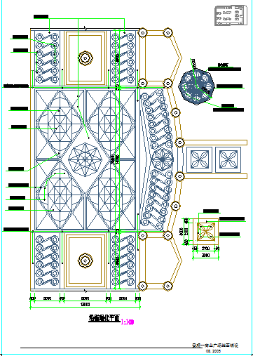 某住宅小区景观园林CAD设计施工图_图1
