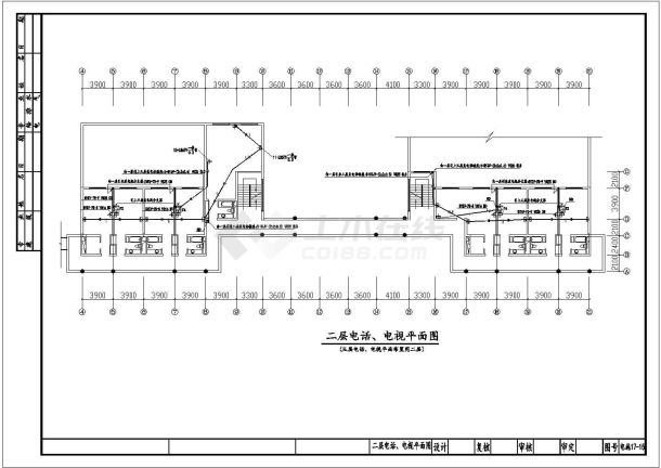 某综合楼电气施工图设计CAD图全套-图二