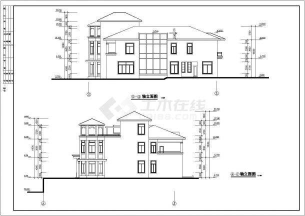 公爵B型别墅建筑设计方案图（全套）-图二