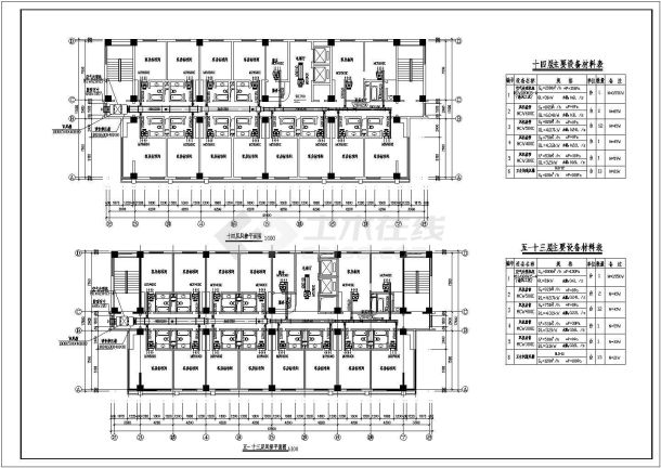 宾馆整套空调管线设计cad施工平面图大样-图二