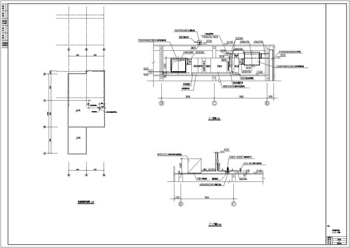 洁净厂房空调系统设计cad平面布置施工图_图1