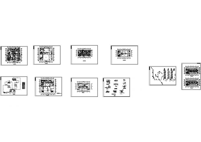某综合大楼空调通风系统设计cad全套施工图（含设计说明）_图1