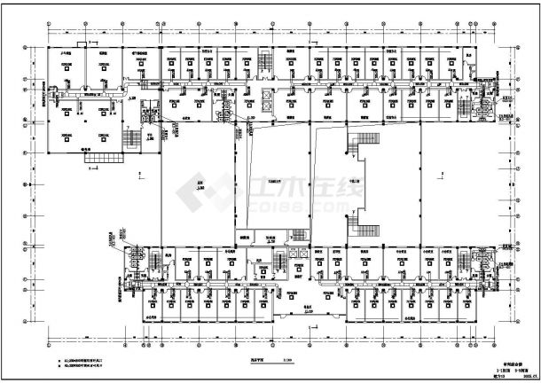 综合楼大型地源热泵系统cad施工设计图-图二