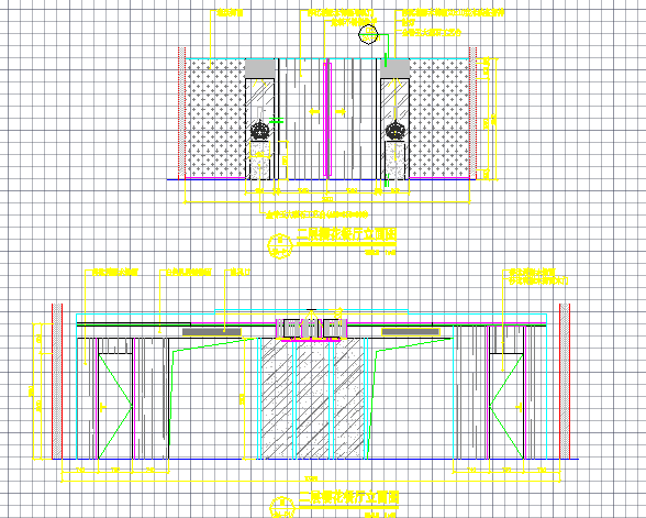 樱花餐厅建筑全套cad施工设计图_图1