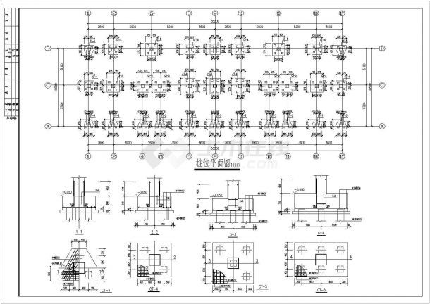 某工程小截面预制桩基础设计施工图-图一