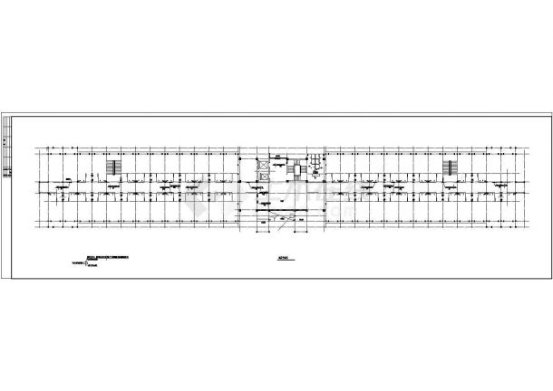 [河北]某五层中式风格敬老院建筑的完整CAD扩初图-图一