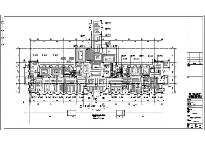 某中心医院门诊楼施工设计全套CAD图纸_图1