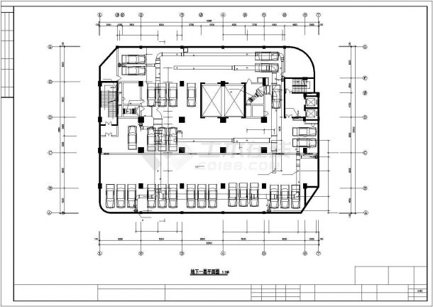 某大型商场通风空调cad施工图纸-图二