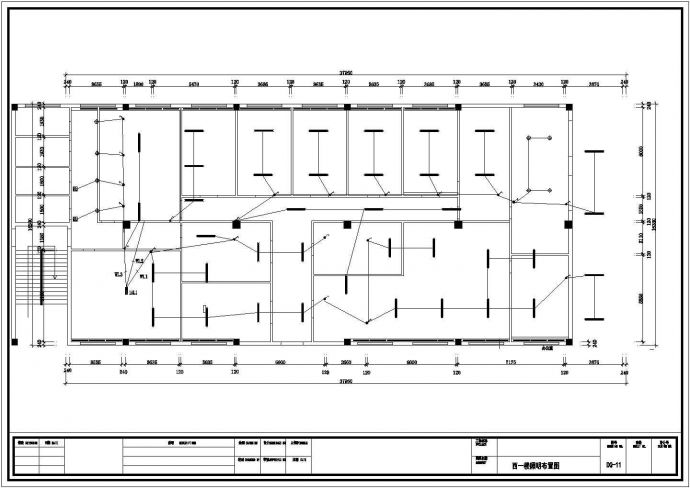 住宅楼电气设计全套CAD施工图纸_图1