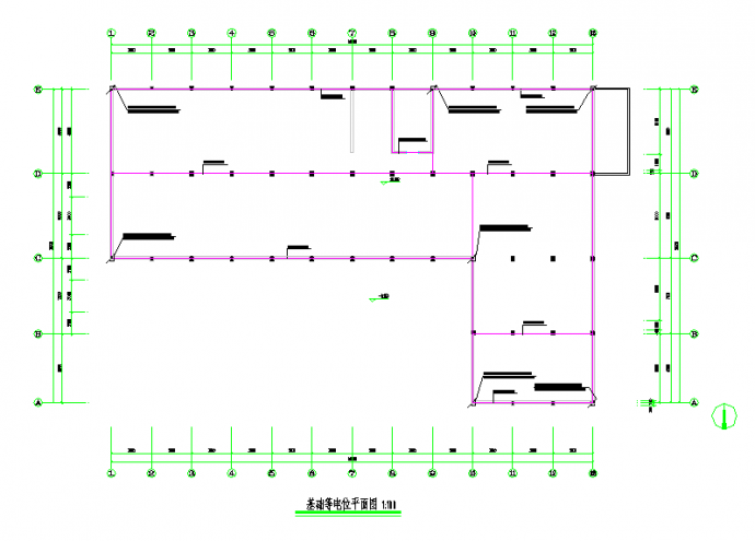 某三层住宅楼电气CAD施工设计图_图1