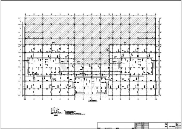 某地大型钢筋混凝土地下车库结构设计图-图二