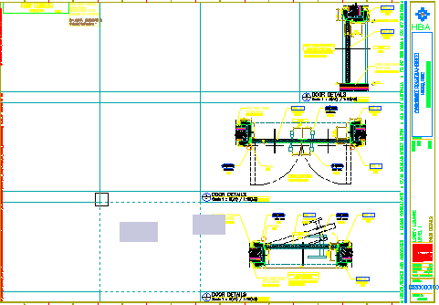 某皇冠假日酒店全套装修设计CAD施工图纸（含效果图）_图1