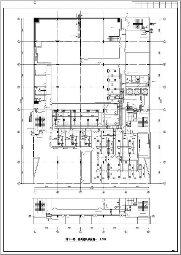 某单位空调系统设计施工cad详图-图二