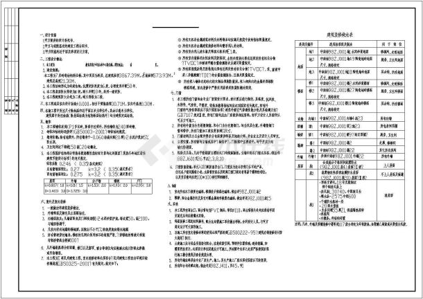 某地区大型商住楼设计建筑图纸（全套）-图二