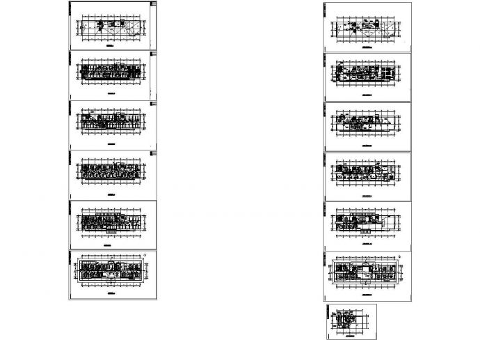 [河北]办公科研综合楼空调通风及防排烟系统设计施工图（含采暖设计）_图1
